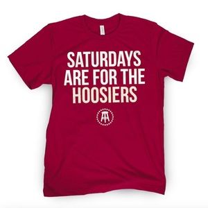 Large ‘Saturdays are for the Hoosiers’ T Shirt